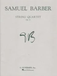 String Quartet, Op. 11 (Set of Parts)