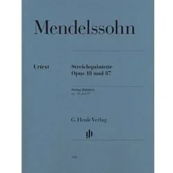 String Quintets, Opp. 18 and 87 (Set of Parts) – String Quintet