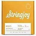 Stringjoy Brights 80/20 Bronze Acoustic Guitar Strings 13 – 56