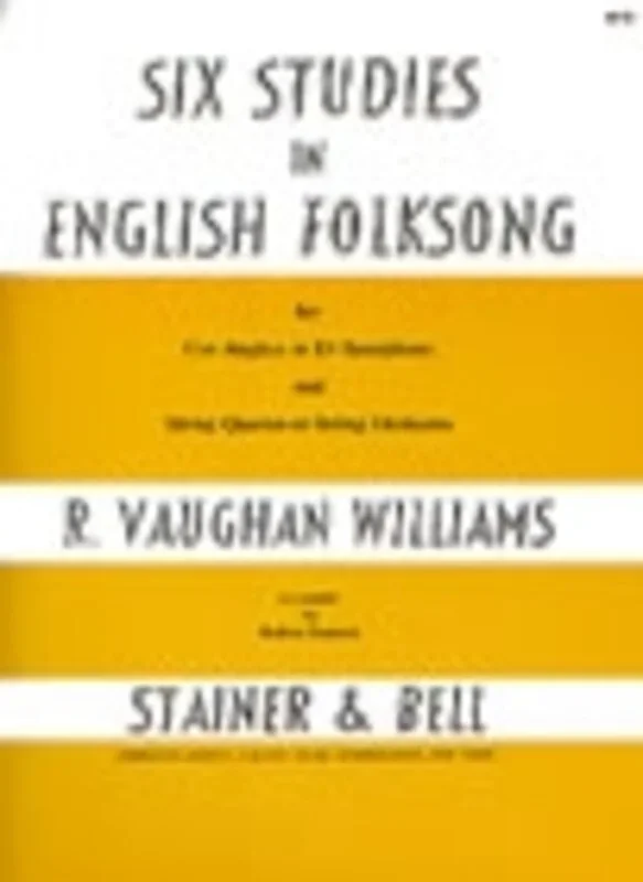 Studies In English Folksong 6 Cor Ang/Str 4Et
