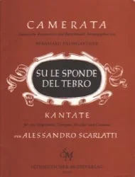 Su le Sponde del Tebro – Soprano and Ensemble (Score)