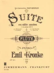 Suite in the Old Style, Op. 81 – Flute and Piano