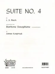 Suite No. 4 – Baritone Sax Unaccompanied