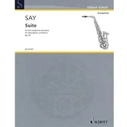 Suite, Op. 55 – Alto Sax and Piano
