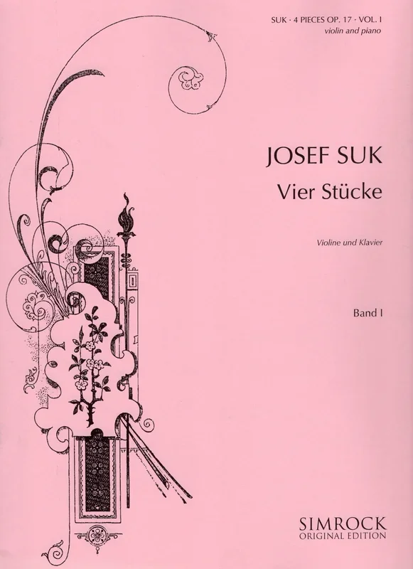 Suk: 4 Pieces, Op. 17 – Volume 1 (Nos 1 & 2)