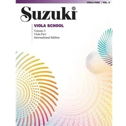 Suzuki Viola School, Volume 3 – Book Only