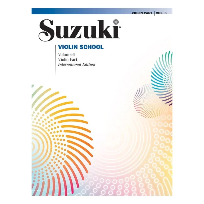 Suzuki Violin School Violin Part Volume 6 (Revised)