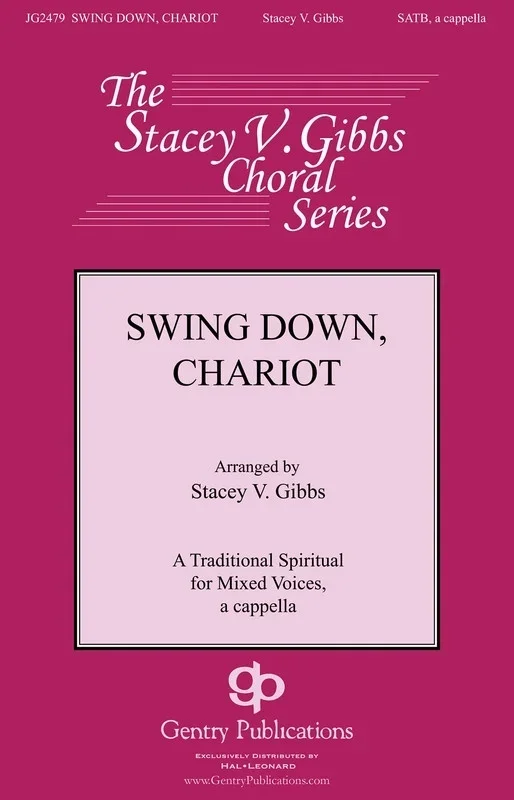 Swing Down Chariot SATB A Cappella (Octavo)