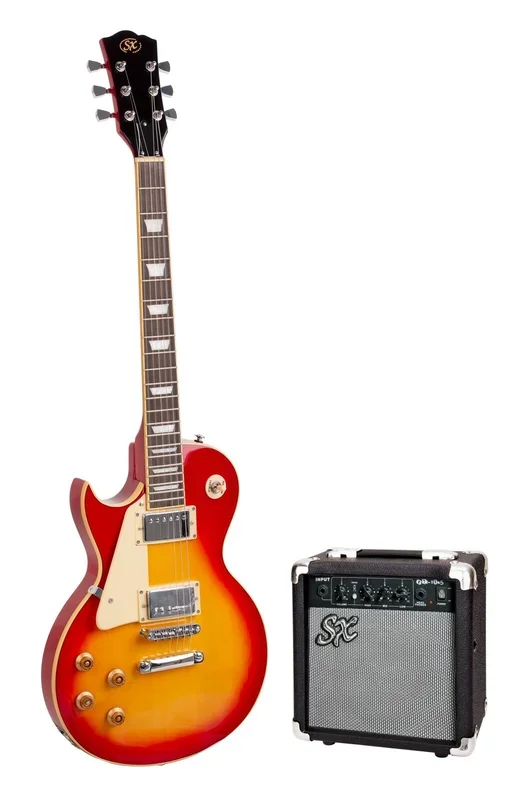 SX Electric Guitar & Amplifier Package – Left Hand