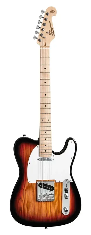 SX TL Electric Guitar Kit with 10W Amp and Accessories – 3-Tone Sunburst