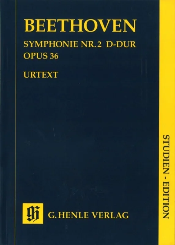 Symphony No 2 Op 36 D Urtext (Music Score) Book