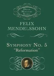 Symphony No. 5 “Reformation” – Miniature Score