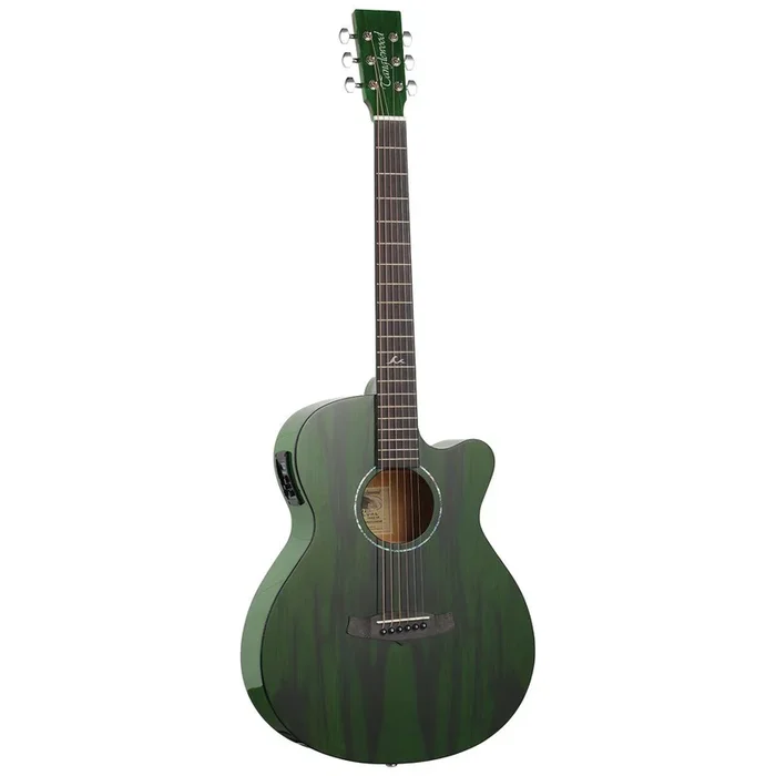 Tanglewood TA4-CEGR Azure SuperFolk C/E Pacific Walnut Aurora Green Gloss Guitar