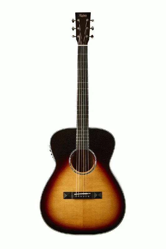 Tasman TA300O-E Om Acoustic Electric With Premium Hard Case