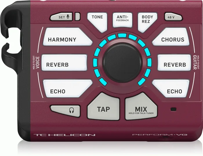 TC Perform-VG Mic Stand Mount Vocal and Acoustic Guitar Processor
