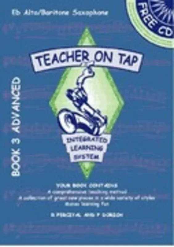 Teacher On Tap Saxophone Book 3 B Flat Tenor Book/CD (Softcover Book/CD)