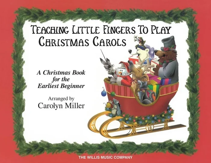 Teaching Little Fingers Christmas Carols (Softcover Book)