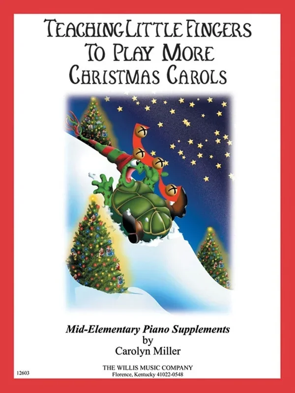 Teaching Little Fingers More Christmas Carols (Softcover Book)