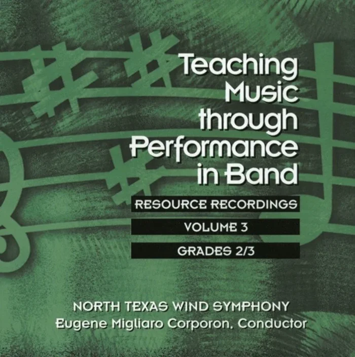 Teaching Music Through Perf Band CD V3 Gr 2 And 3 (3-CD Set) Book