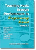 Teaching Music Through Performance in Beginning Band, Vol. 2 – Book