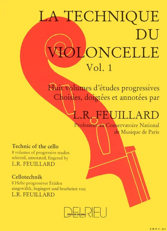 Technique of the Cello – Volume 1