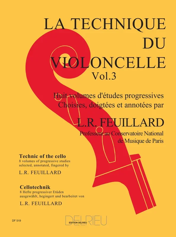 Technique of the Cello – Volume 3