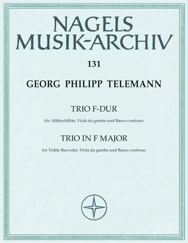Telemann: Trio in F Major, TWV 43:F3
