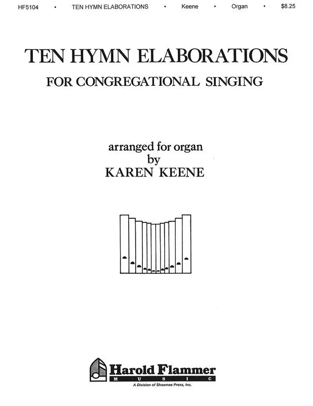 Ten Hymn Elaborations Org Coll Sac Book