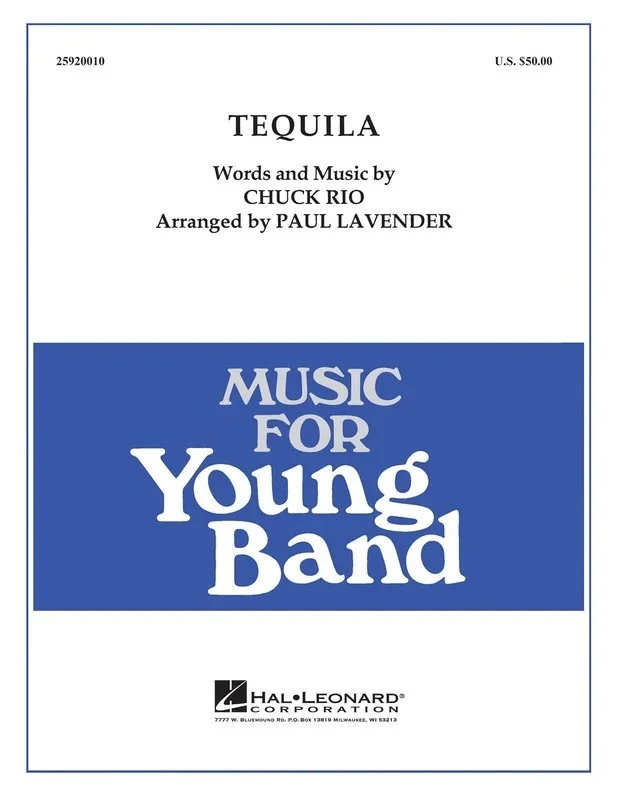 Tequila Youth Band2 Score/Parts (Pod) (Music Score/Parts)