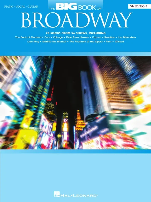 The Big Book of Broadway – 5th Edition PVG