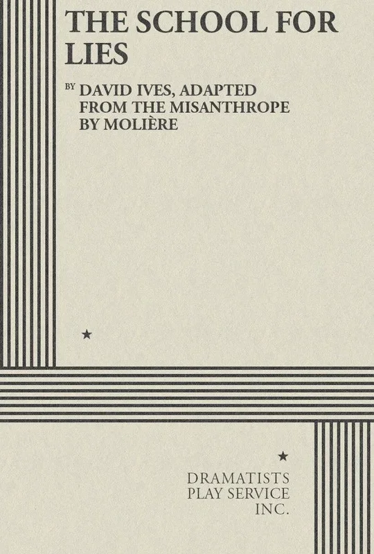 The School For Lies (Play) Book