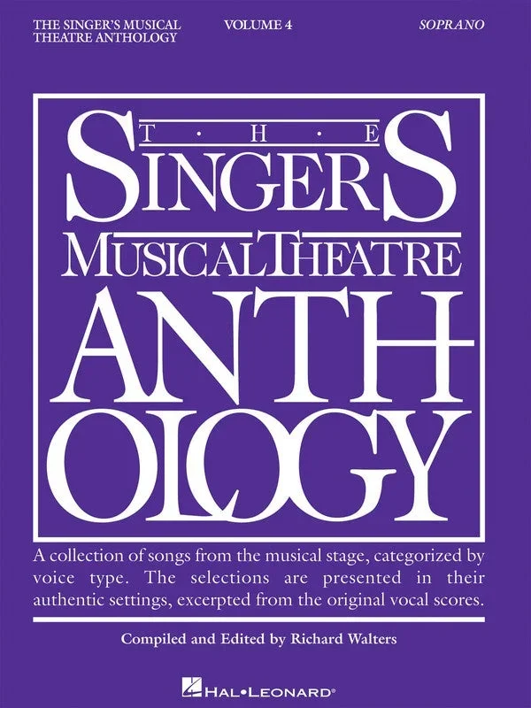 The Singer’s Musical Theatre Anthology Vol.4 – Soprano