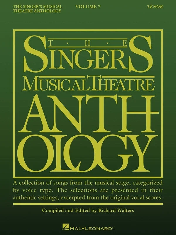 The Singer’s Musical Theatre Anthology Vol.7 – Tenor