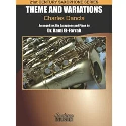Theme and Variations – Alto Saxophone and Piano