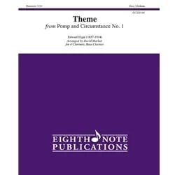 Theme from Pomp and Circumstance No. 1 – Clarinet Quartet