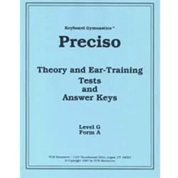 Theory Gymnastics: Preciso – Theory and Ear-Training Answer Key