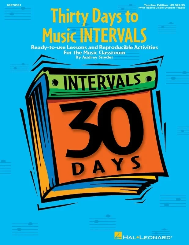 Thirty Days To Music Intervals (Softcover Book)