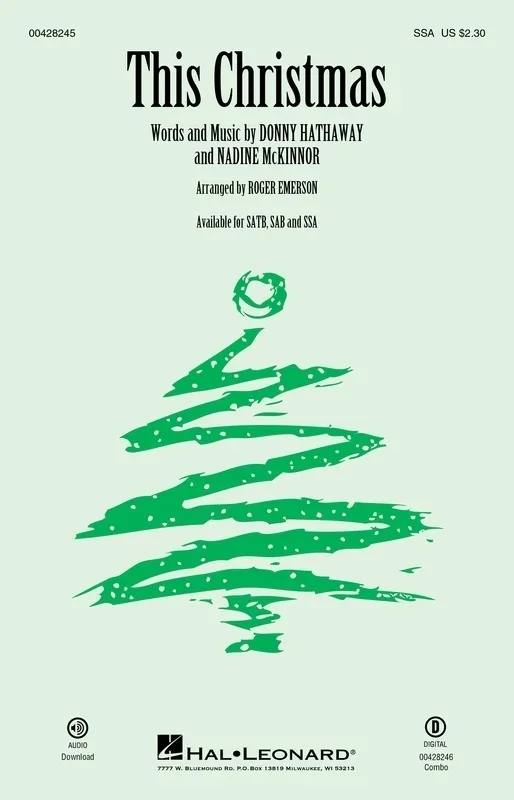 This Christmas Ssa Octavo