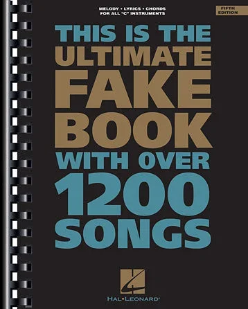 This Is The Ultimate Fake Book With Over 1200 Songs