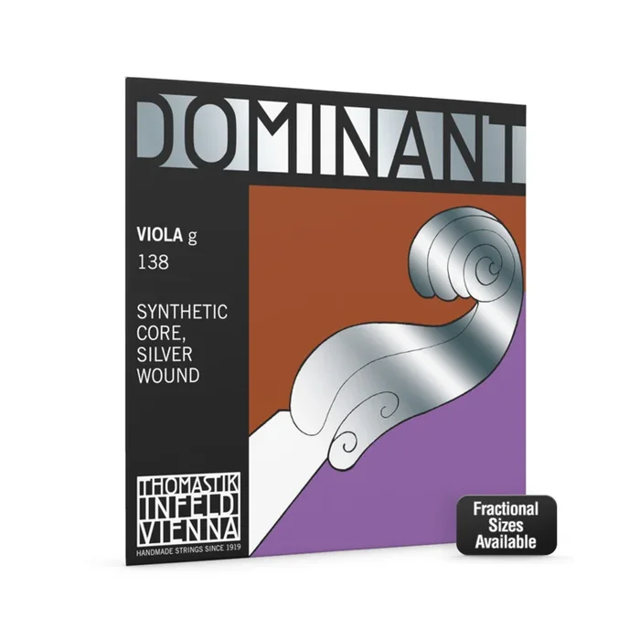 Thomastik 138H Dominant Viola ‘G’ String for 1/2 (13″) Instruments