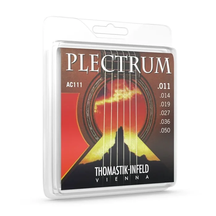 Thomastik AC111 Plectrum Bronze Acoustic Guitar Strings 11-50 Gauge