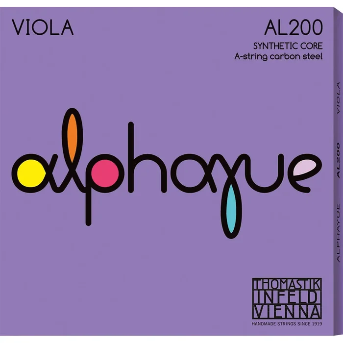 Thomastik Alphayue Viola ‘D’ String 3/4 Size, Synthetic Core, Chrome Wound