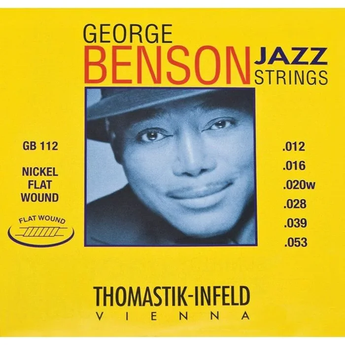 Thomastik GB112T George Benson Electric Guitar Strings 12-53 Set