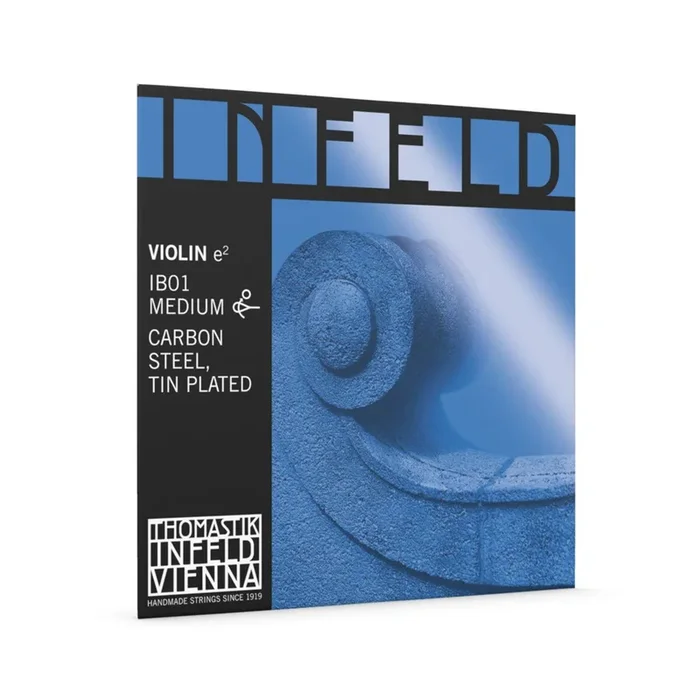 Thomastik Infeld Blue Violin E String – 4/4 Medium Gauge, Carbon Steel Core