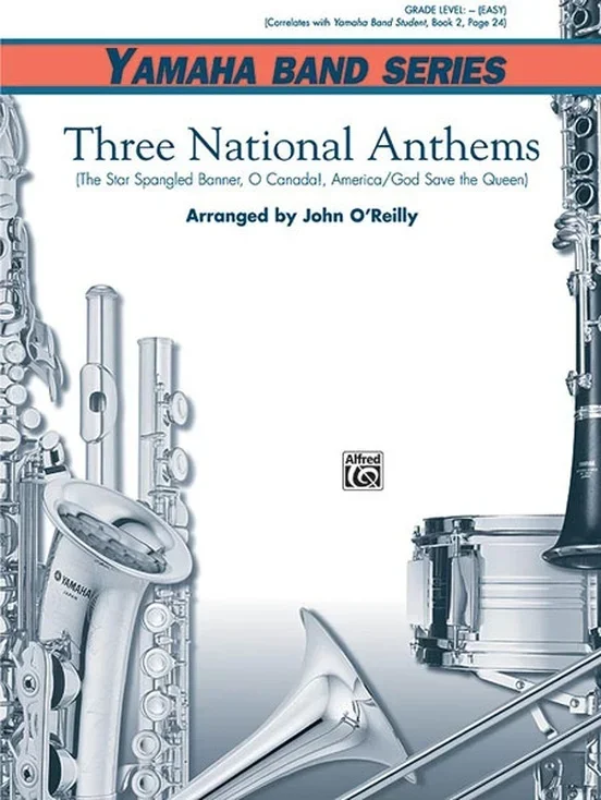 Three National Anthems Concert Band Gr 1