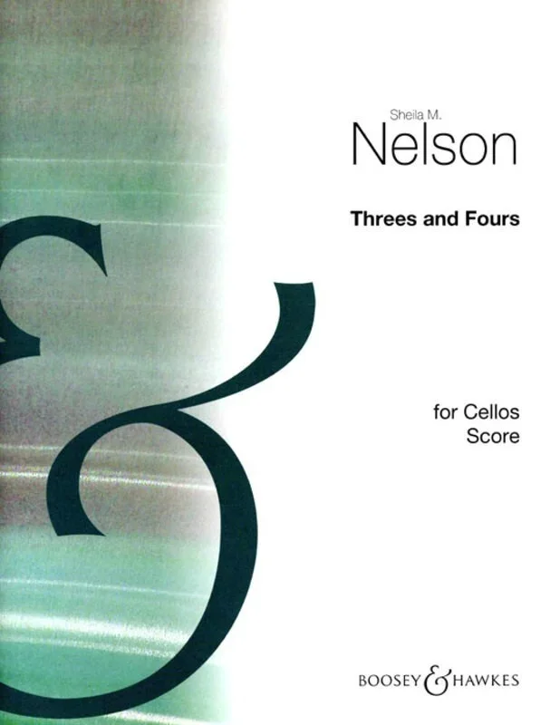Threes And Fours For Cellos Score (Softcover Book)