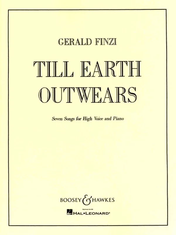 Till Earth Outwears H V 7 Songs