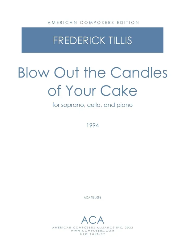 Tillis: Blow Out the Candles of Your Cake