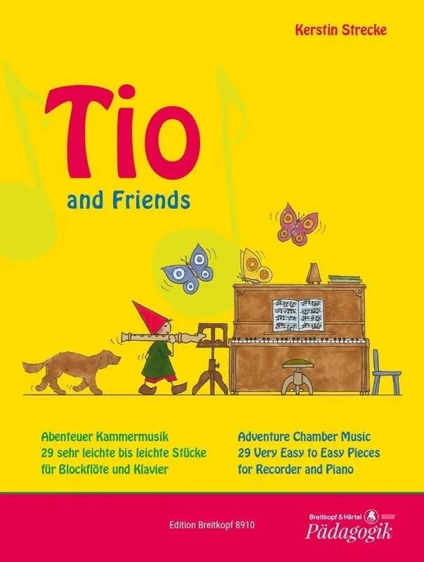 Tio And Friends Recorder/Piano (Softcover Book)