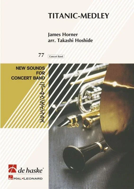 Titanic Medley Concert Band 4 Score/Parts